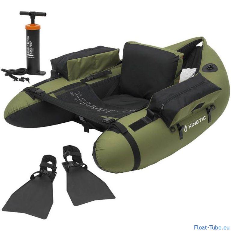 Float tube : guide d'achat pour la pêche du carnassier