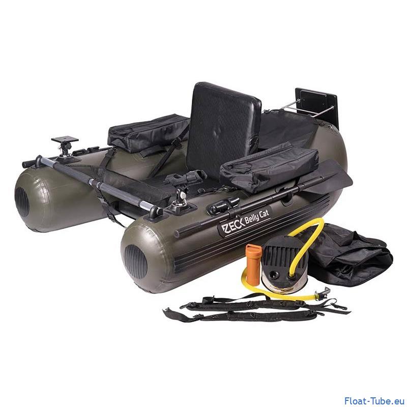 Pack float tube belly cat zeck