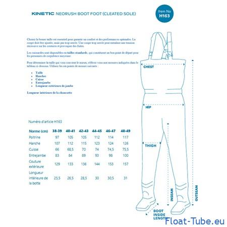 Waders néopréne Neorush Bootfoot P Camo de chez Kinetic – Image 3