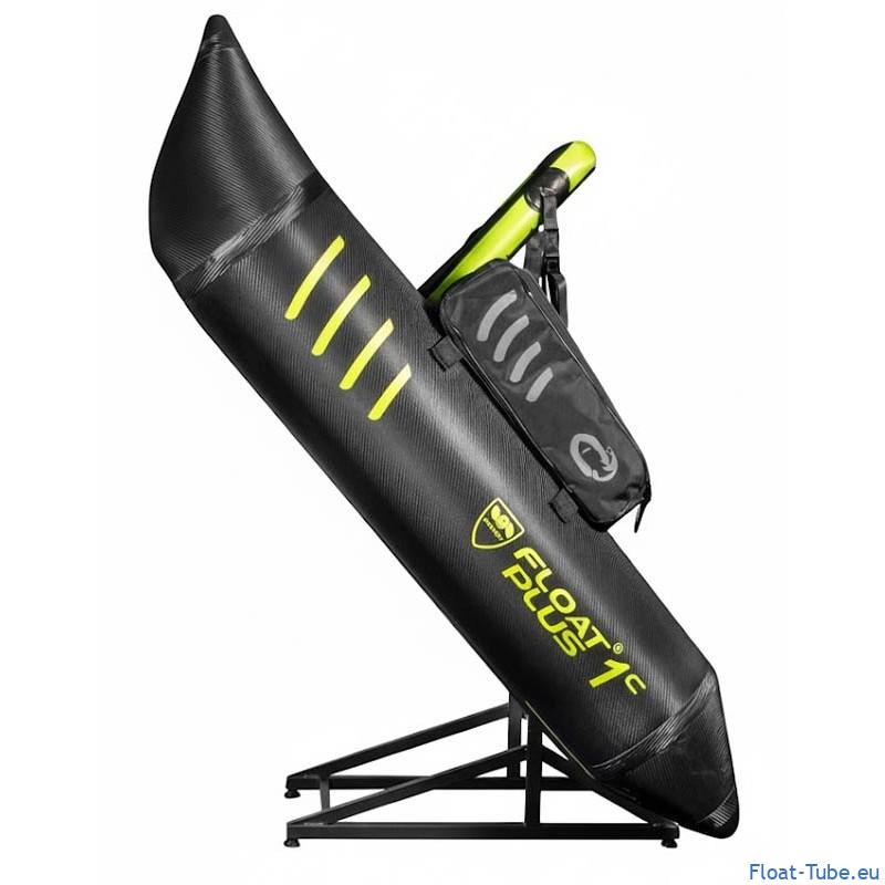 Float tube bellyboat 1 c carbon float plus vue laterale